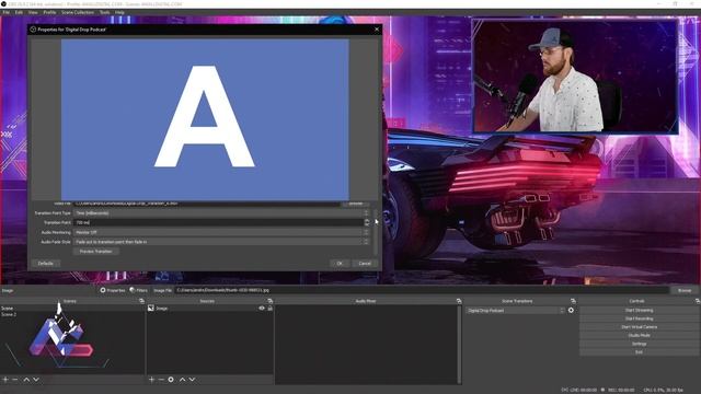 OBS Studio: How to Add a Custom Scene Transition // Stinger (OBS Studio Tutorial) смотреть онлайн