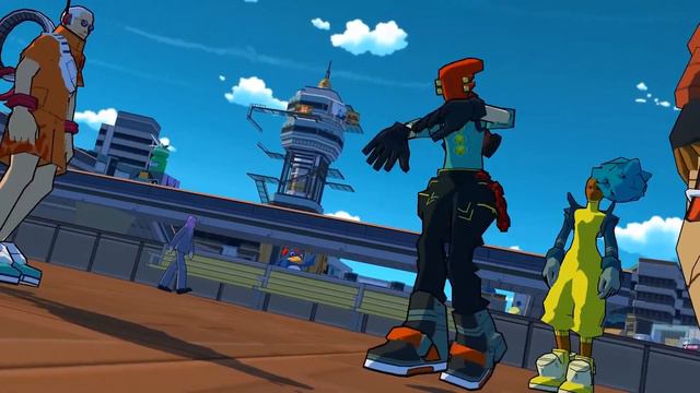 Bomb Rush Cyberfunk: Trailer vs Final Comparisons смотреть онлайн