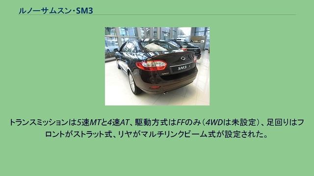 ルノーサムスン・SM3 смотреть онлайн