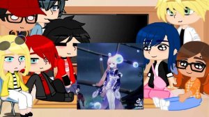 реакция леди баг и супер кот на Т/и(не ориг.) 1/1