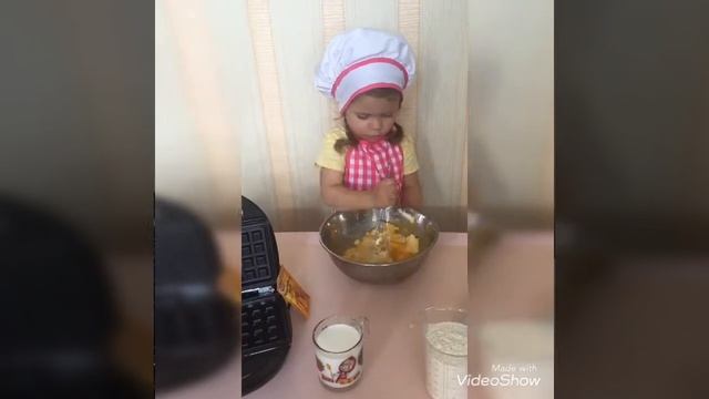 Венские вафли детские Поля кулинар смотреть онлайн