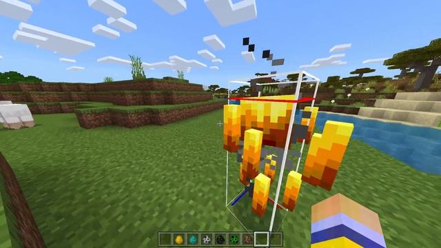 How to get Java Hitboxes in MCPE 1.17! - Minecraft Bedrock Edition! ( See Java Hitboxes ) смотреть онлайн