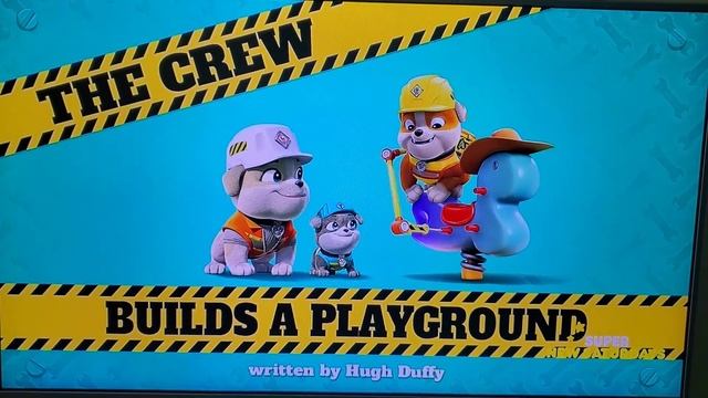 (NEW!!!) Rubble and Crew (2023) S1, The Crew builds a Playground! смотреть онлайн