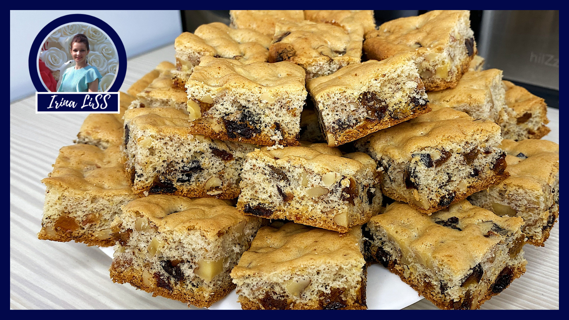 Печенье «Мазурка» вкуснее магазинного! Простой Классический рецепт с изюмом и грецкими орехами смотреть онлайн