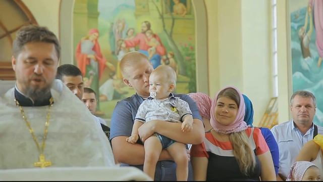 Красивое крещение в Ростове смотреть онлайн
