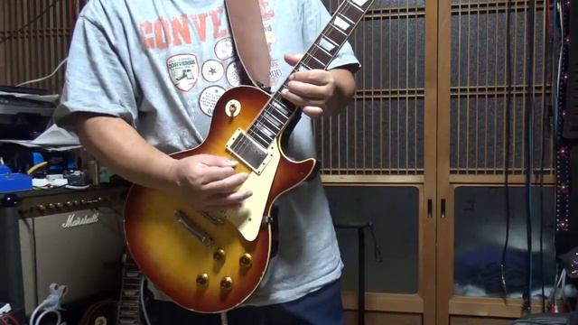 Greco SuperReal EGF-1000(1980) / Maxon ROD880 Real Overdrive + Boss DD-6 with Guyatone FLIP400F смотреть онлайн