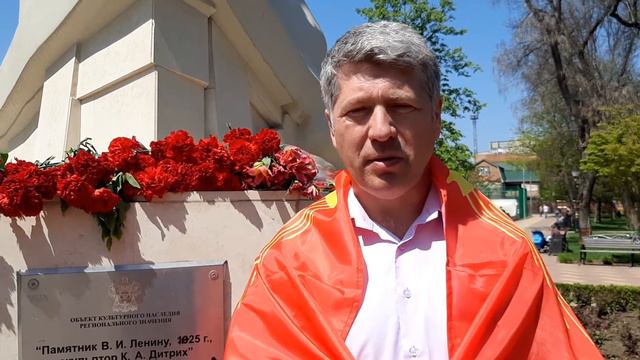 Интервью Дмитрия Чугунова, возложение цветов, количество пришедших, депутаты первомая. #АврораКубан смотреть онлайн