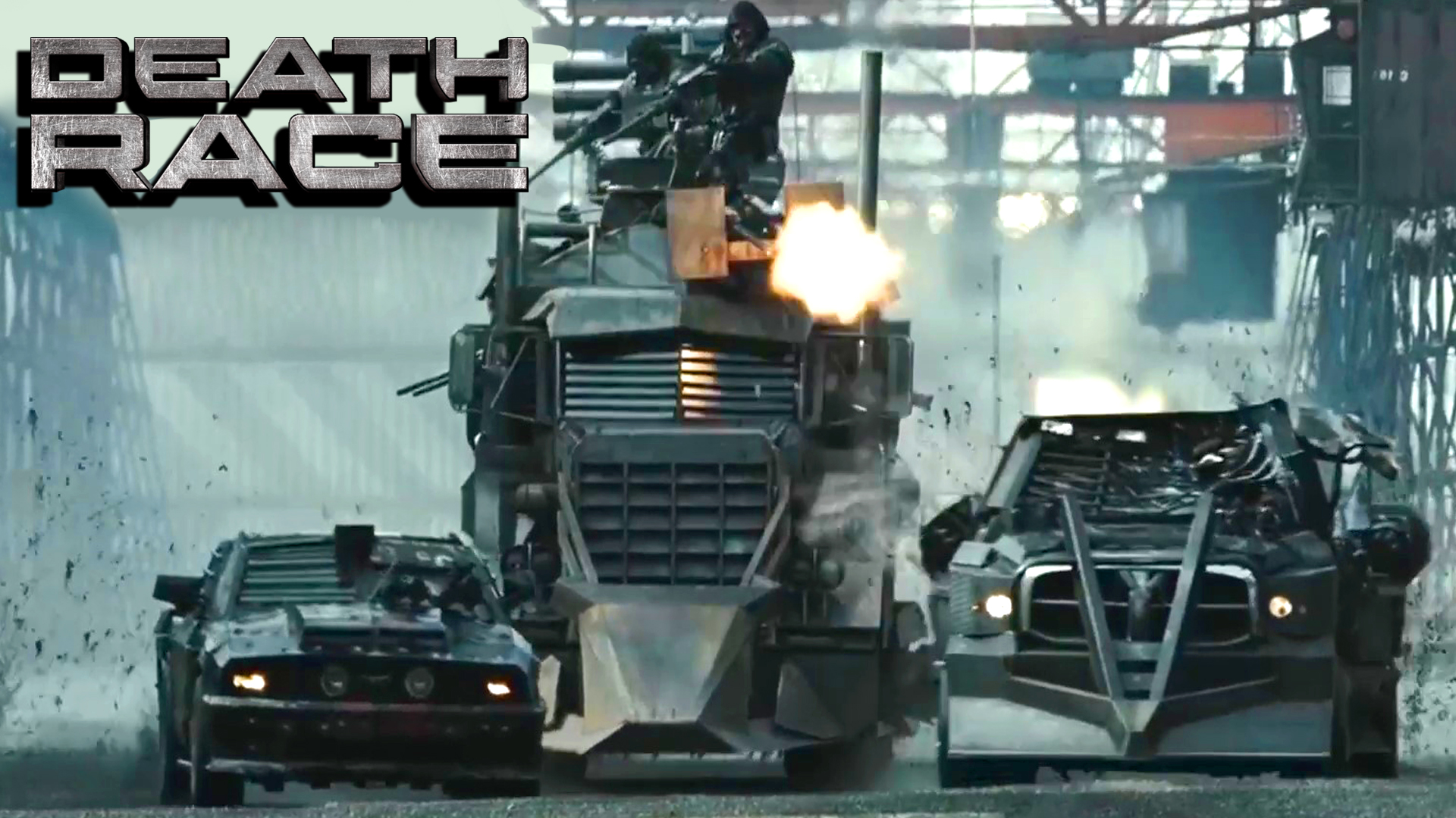 Автомобили в фильме «Смертельная гонка» (Death Race) 2008г смотреть онлайн