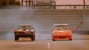 каницовка форсаж 1  ( 2001г)  брайан  отпускает  даминки  и отдаёт  тачку