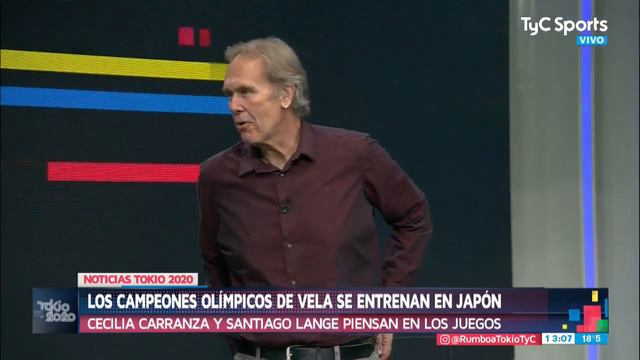 Santiago Lange y Cecilia Carranza Saroli ya se entrenan en las aguas de los Juegos смотреть онлайн