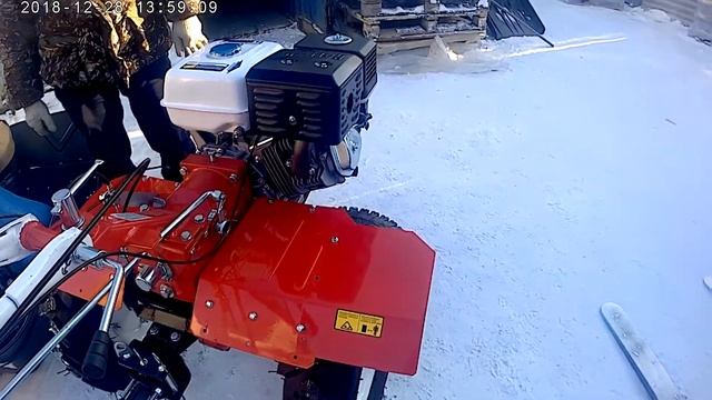 Мотоблок Брайт ! Первый запуск !