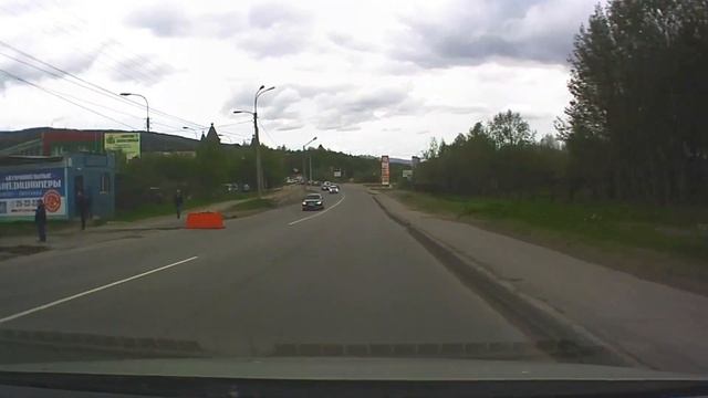 Экзамен ГИБДД Мурманск , Первомайский район. Начало маршрута ТЦ смотреть онлайн