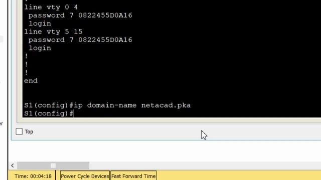 1.3.6 Packet Tracer - Configure SSH смотреть онлайн