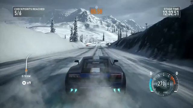 NFS Run Gameplay on Dual-Core E5700 and GeForce GT430 смотреть онлайн