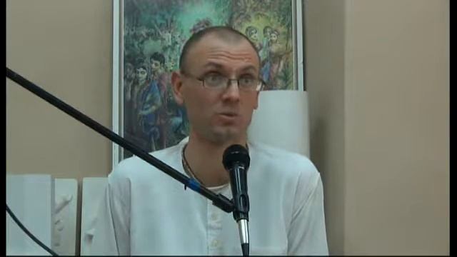 Лекция по Бхагавад Гите 1.42 - Евгений Штатный прабху смотреть онлайн