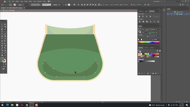 How to Draw a Backpack in Adobe illustrator смотреть онлайн