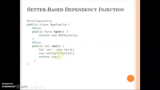 Spring Framework Tutorial : #4. Dependency Injection смотреть онлайн