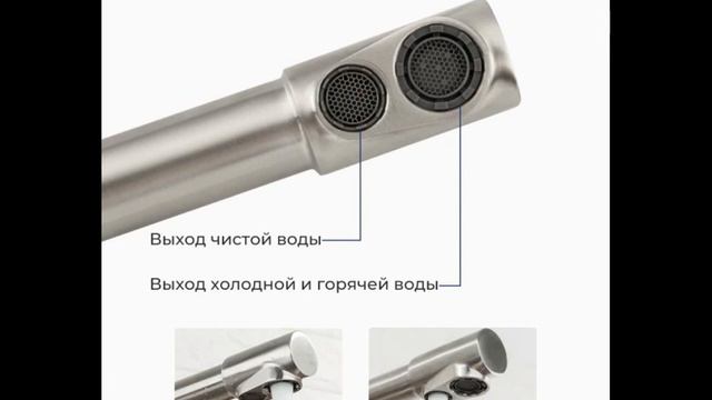 Обзор смесителя Frap F43899-1 смотреть онлайн