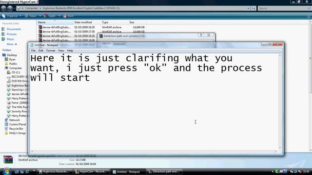 Using WinRar to combine rar files together. смотреть онлайн