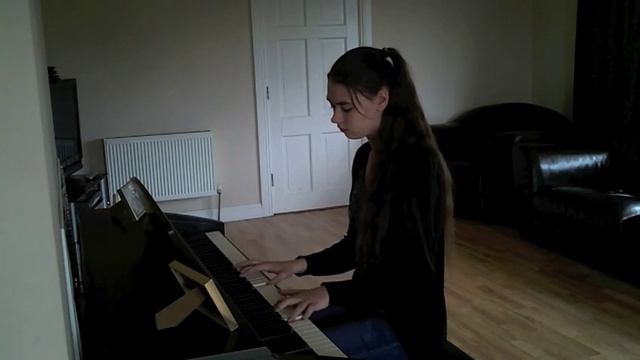 Skyrim - Far Horizons piano cover by Angelica смотреть онлайн
