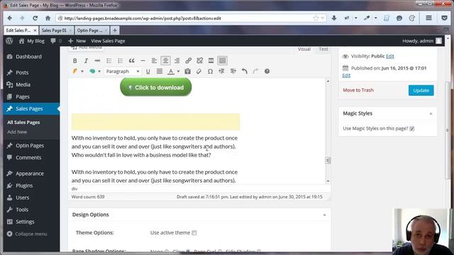 Magic Landing Pages plugin for WordPress смотреть онлайн