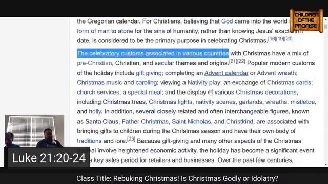 Rebuking Christmas! Is Christmas Godly or Idolatry? смотреть онлайн