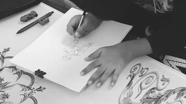 How to make a sketch of Iron Man (Mark 85 - Bleeding Edge Armour) смотреть онлайн