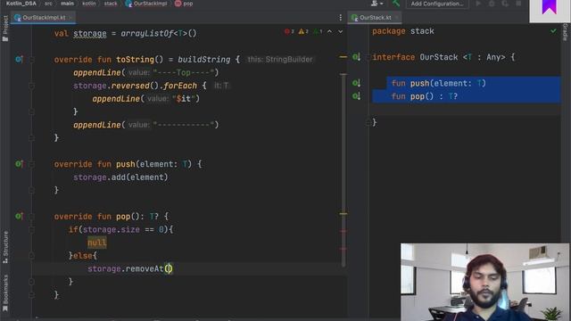 Stack Data Structure using Kotlin | full implementation смотреть онлайн