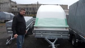 Обзор: Легковые прицепы с пластиковой крышкой