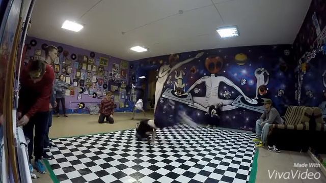B-boy Wild Jerry practice
