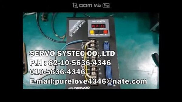 DAEWOO PRO-MOTION AC SERVO DRIVER DASD-S29SPEA