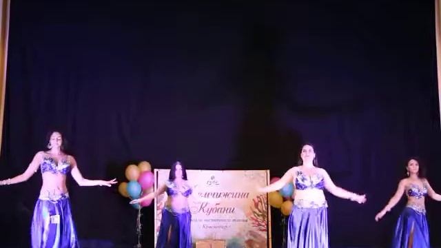 Студия восточного танца "Феникс" Власовой Виктории "Синхронный танец" смотреть онлайн