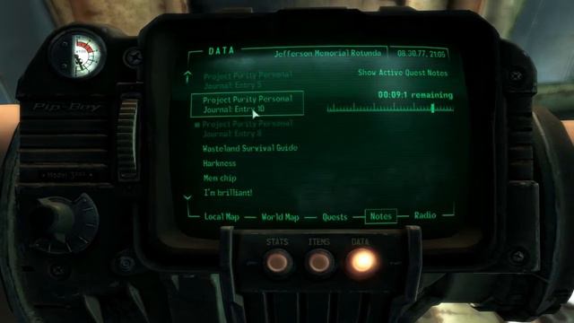 Fallout 3 Complete Playthrough - Part 53: Dad's Notes смотреть онлайн