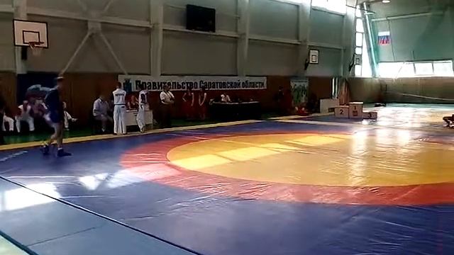 Финал 72 кг.Макеев ( 2001г.КМС Турки) - Кокошкин . июнь 2018 г. р.п.Турки. смотреть онлайн