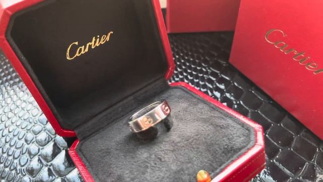 Cartier LOVE Кольцо Оригинал Широкое 5,5мм смотреть онлайн