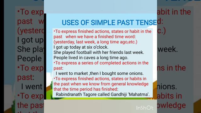 std 5,6&7 : English Grammar : Simple Present & Simple Past смотреть онлайн