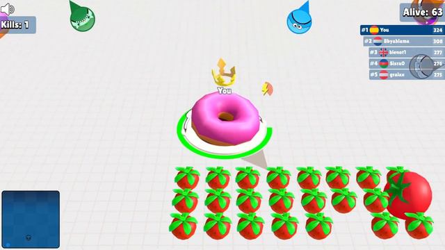 Depth Domination Rule the Arena in Holey io's Battle Royale смотреть онлайн
