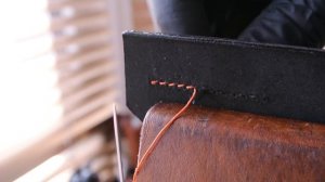 Французский седельный шов. Косые стежки с двух сторон. Шов елочкой