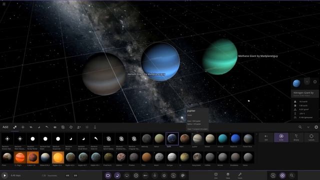 New Hidden Planet Materials! Methane, Helium and More! Universe Sandbox смотреть онлайн