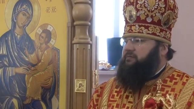 Епископ Исидор освятил храм в честь преподобного Иоанна Лествичника