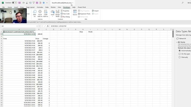 Excel - Minute-By-Minute Stock Price Arrows Excel Tutorial - Episode 2429 смотреть онлайн