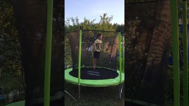 Детский уличный батут 244 см (8ft) смотреть онлайн