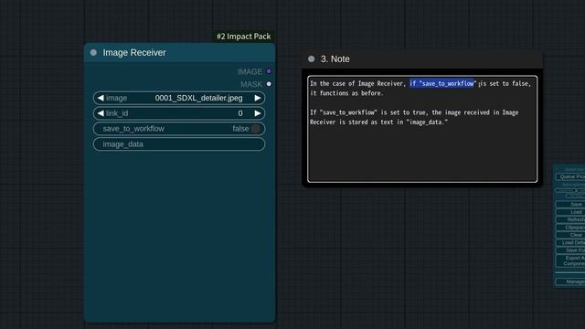 ComfyUI-Impact-Pack/ComfyUI-Inspire-Pack - Saving image into Workflow смотреть онлайн