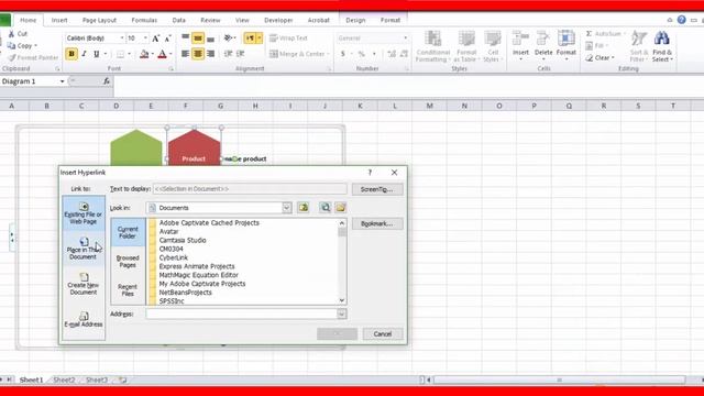 Excel: How to add SmartArt and Hyperlink it cool!!!!!!!!!! смотреть онлайн