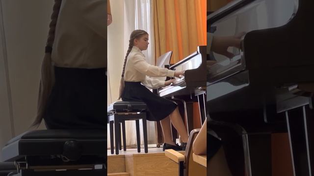 Концертный этюд Си минор. А. Аренский. Глёкина Анна 13 лет смотреть онлайн
