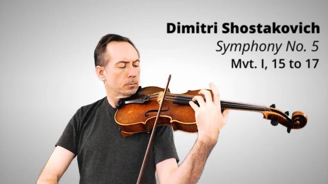 Viola Excerpt From Shostakovich Symphony No. 5