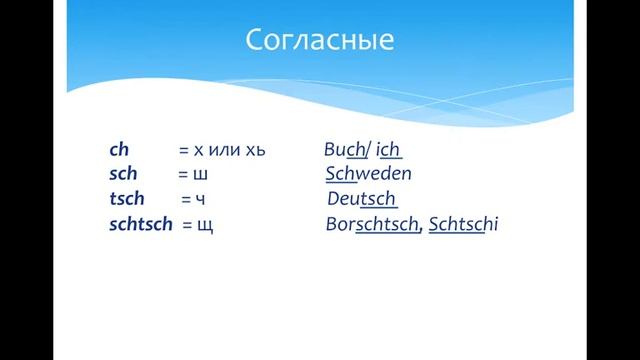 Немецкая грамматика. Урок #2. Немецкие буквосочетания с произношением смотреть онлайн
