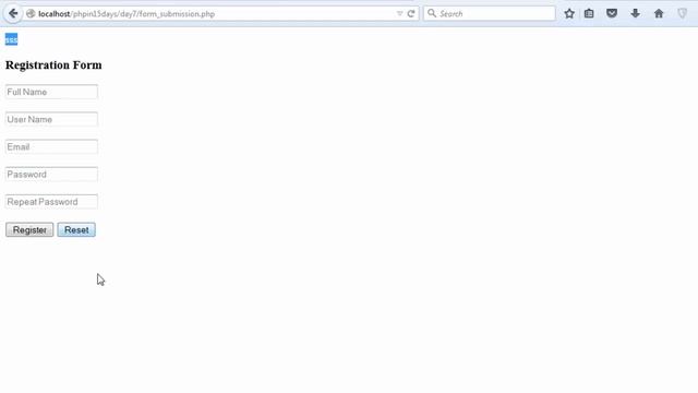 PHP Day 7 grabbing form data смотреть онлайн