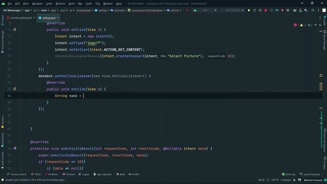 Chat application | Create Setting Page | With source code | Chat app | using firebase смотреть онлайн