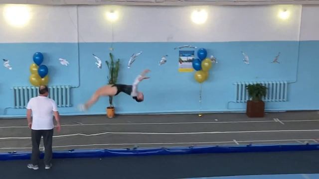 Открытый кубок Украины по прыжкам на акробатической дорожке. Финал девушки(г.Николаев 14-18.09.2021 смотреть онлайн